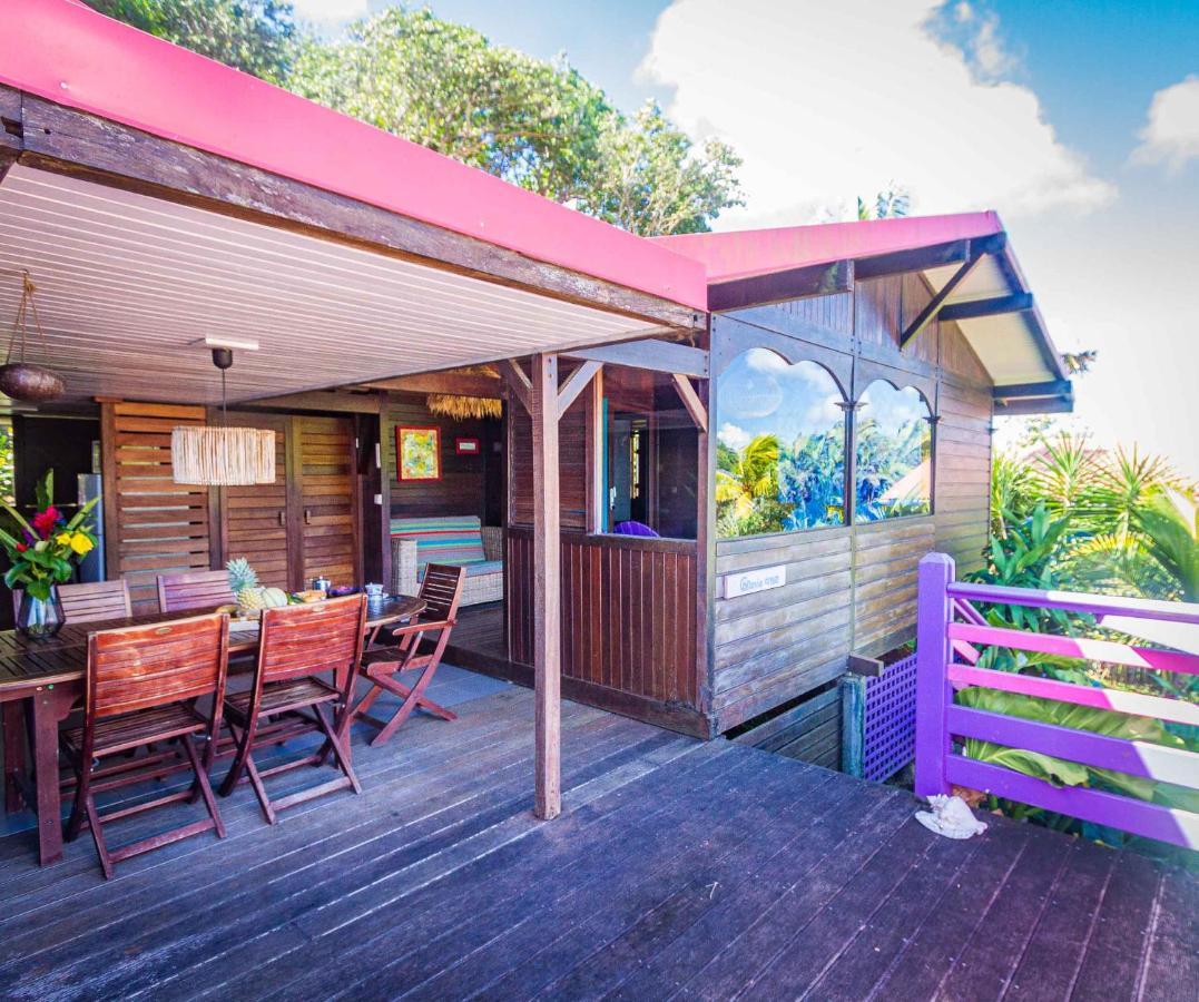 Piton Bungalows Ecolodges Deshaies Kültér fotó