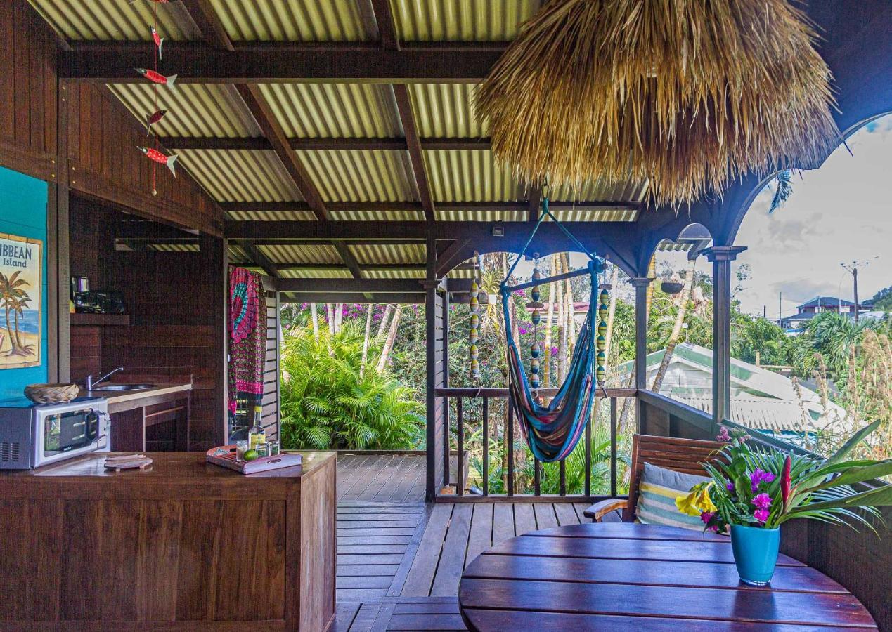 Piton Bungalows Ecolodges Deshaies Kültér fotó